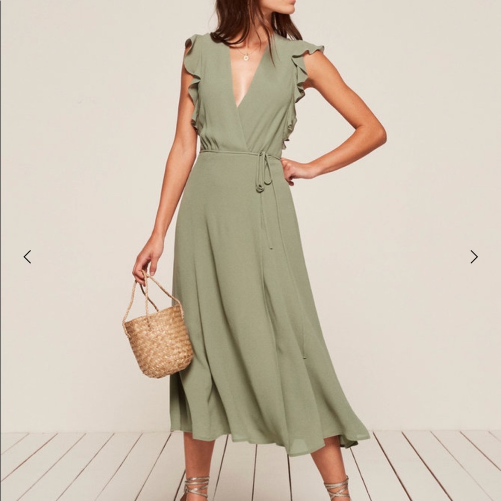 Reformation the Hillary dress